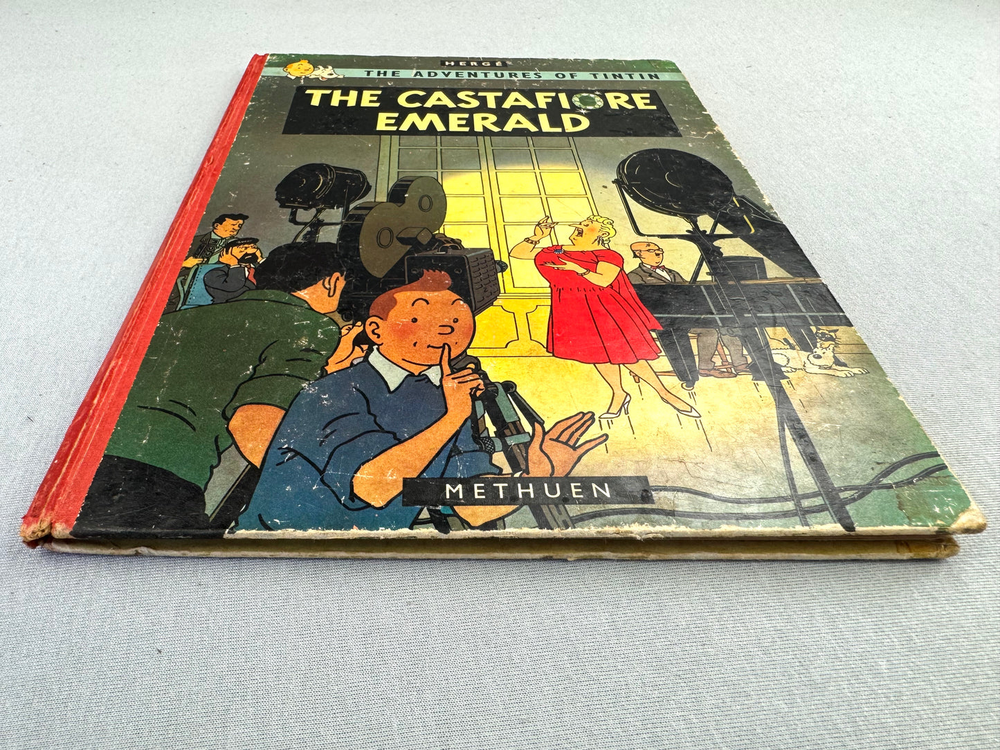 THE CASTAFIORE EMERALD Methuen 1963 1st Edition Hardback Rare Tintin book Herge EO