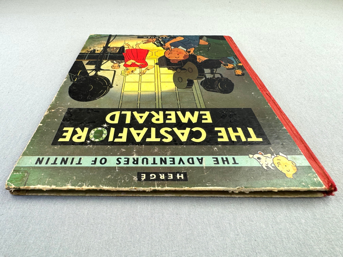 THE CASTAFIORE EMERALD Methuen 1963 1st Edition Hardback Rare Tintin book Herge EO