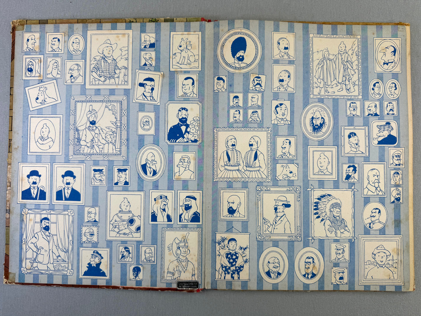 King Ottokars Sceptre Methuen 1958 1st UK Edition HB Rare Tintin book Herge EO