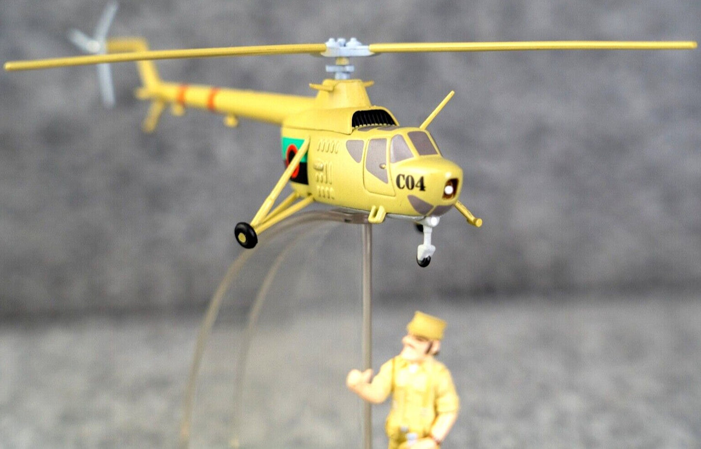 MOULINSART TINTIN Plane 29542 Army Helicopter: Picaros Hachette Avion #22