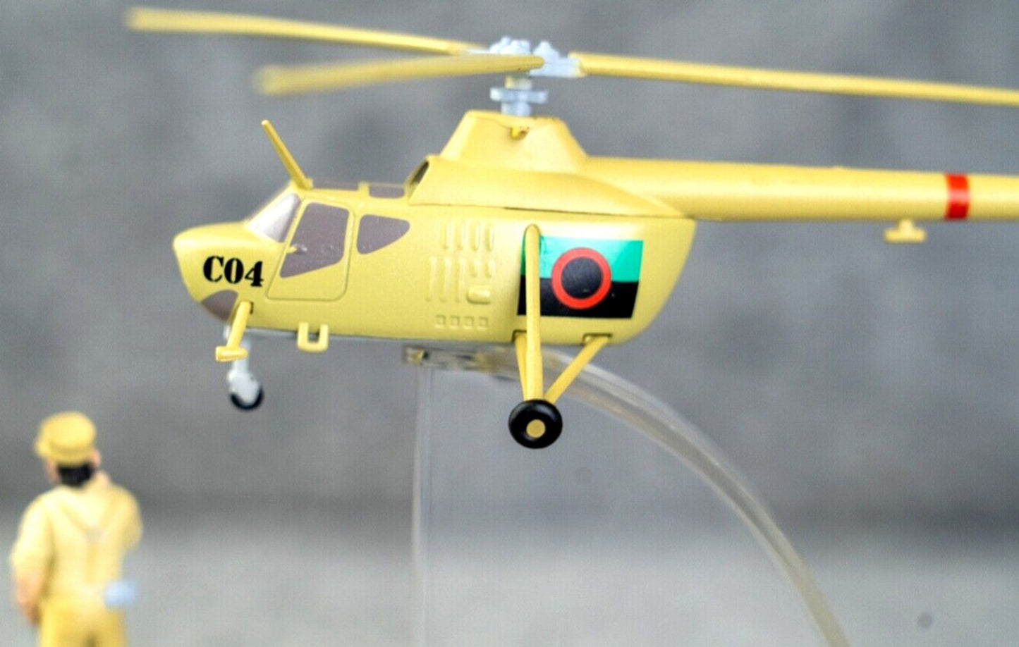 MOULINSART TINTIN Plane 29542 Army Helicopter: Picaros Hachette Avion #22