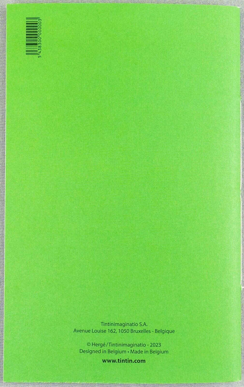 Thomson & Thompson: Blue Lotus Moulinsart Tintin Notepads: A5