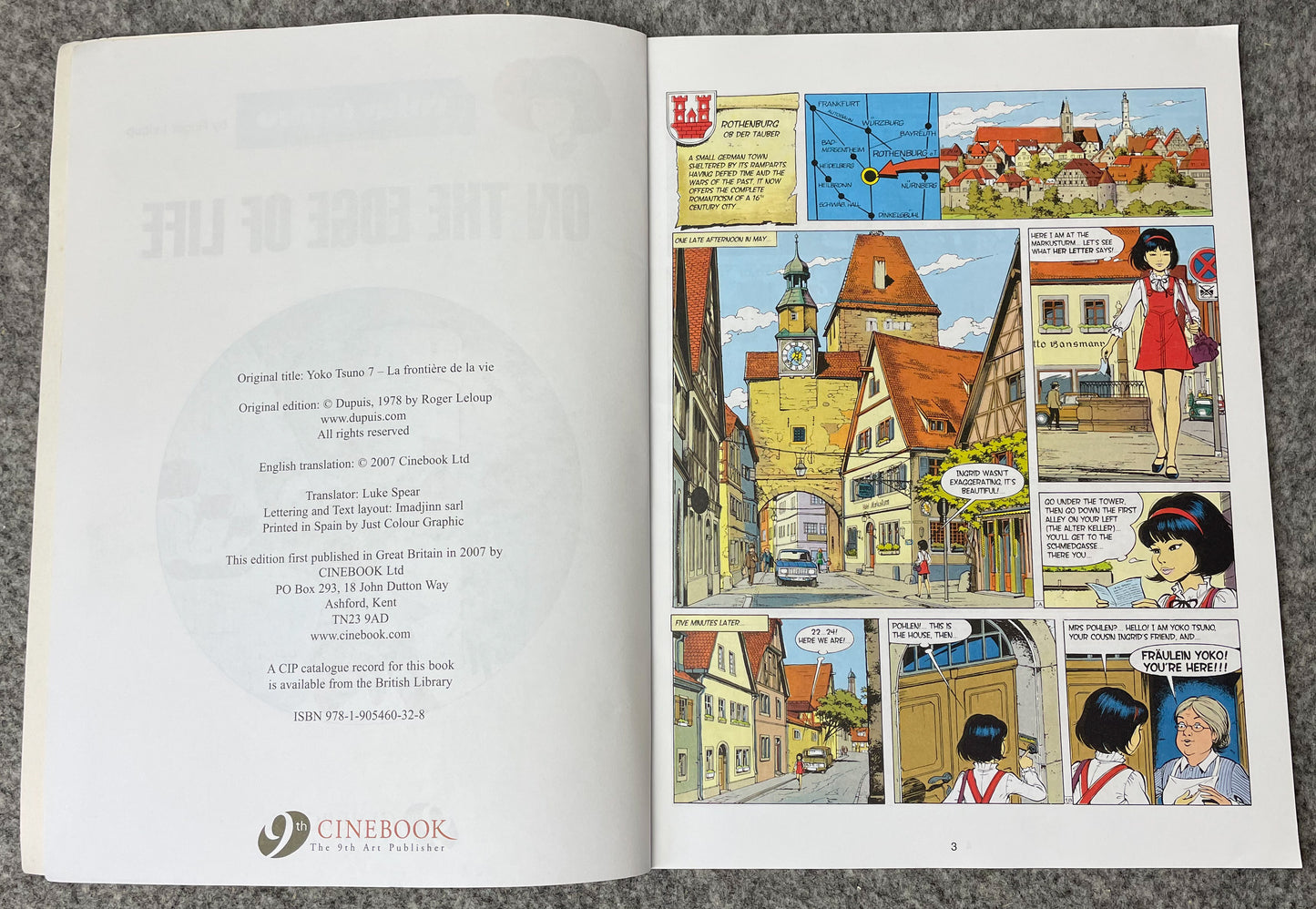 Yoko Tsuno Full Set of 20 by R. Leloup: Cinebook PB Edition Rare Comic Book Lot