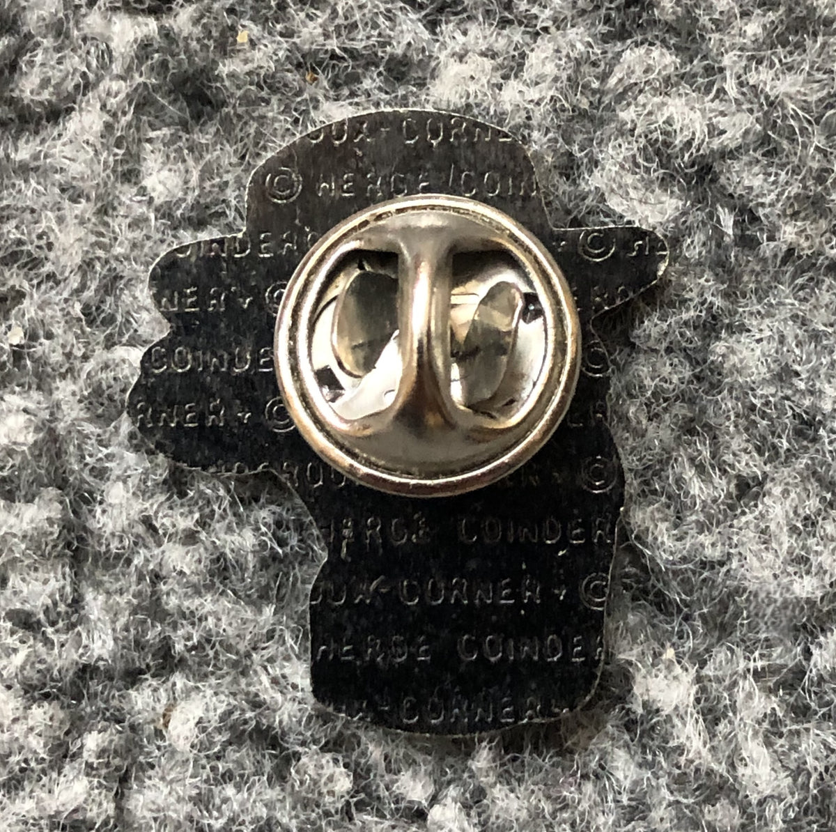 Professor Calculus Pin Badge: Tintin Character Head Metal Lapel Pin Moulinsart Hergé