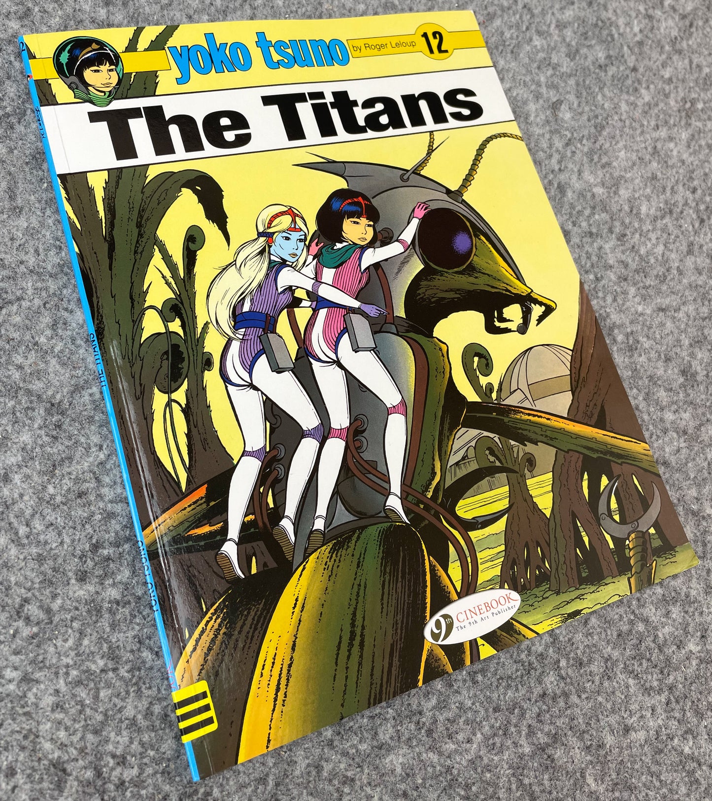 Yoko Tsuno Volume 12 - The Titans  Cinebook Paperback Comic Book by R. Leloup