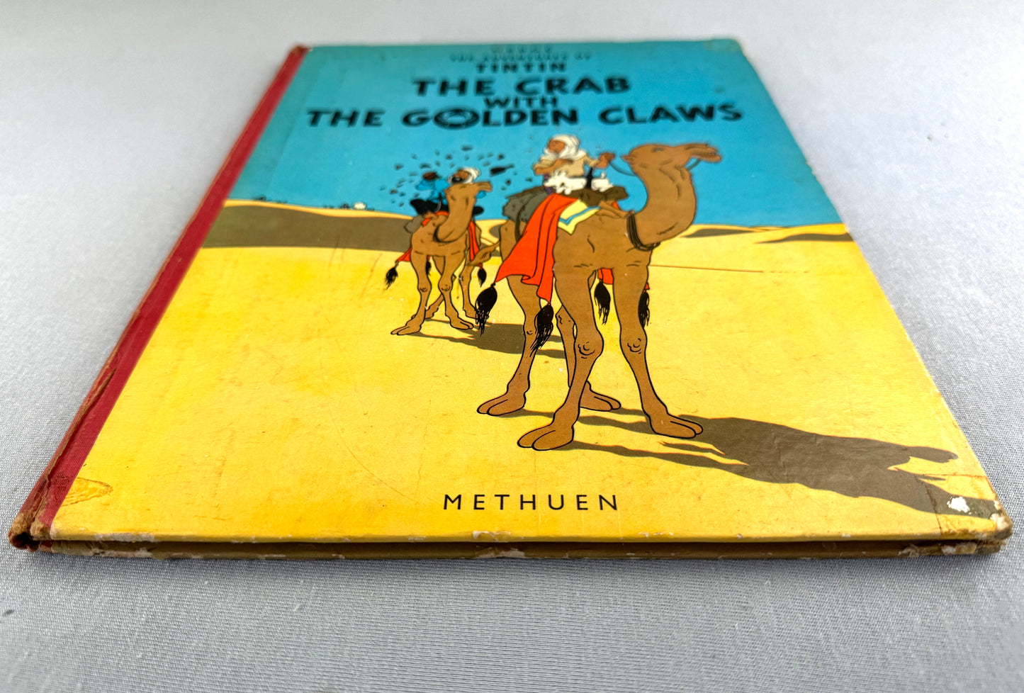 The Crab with the Golden Claws Methuen 1958 1st Edition Hardback Rare Tintin book Herge EO