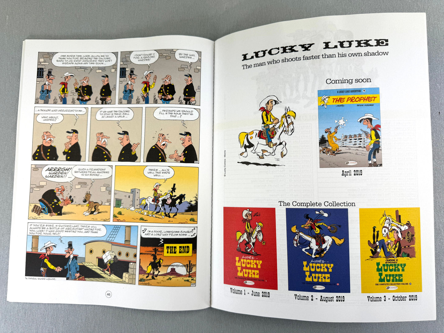 Lucky Luke Volume 72: Marcel Dalton - Cinebook Paperback UK Comic Book