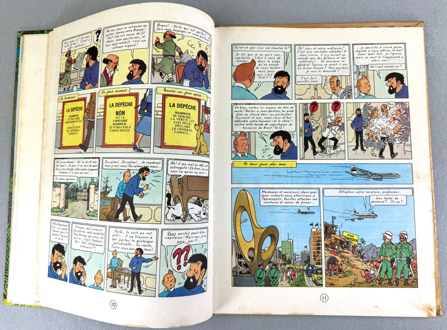 Tintin et les Picaros - Casterman 1976 1st Belgian Edition Hardback Rare book Herge EO