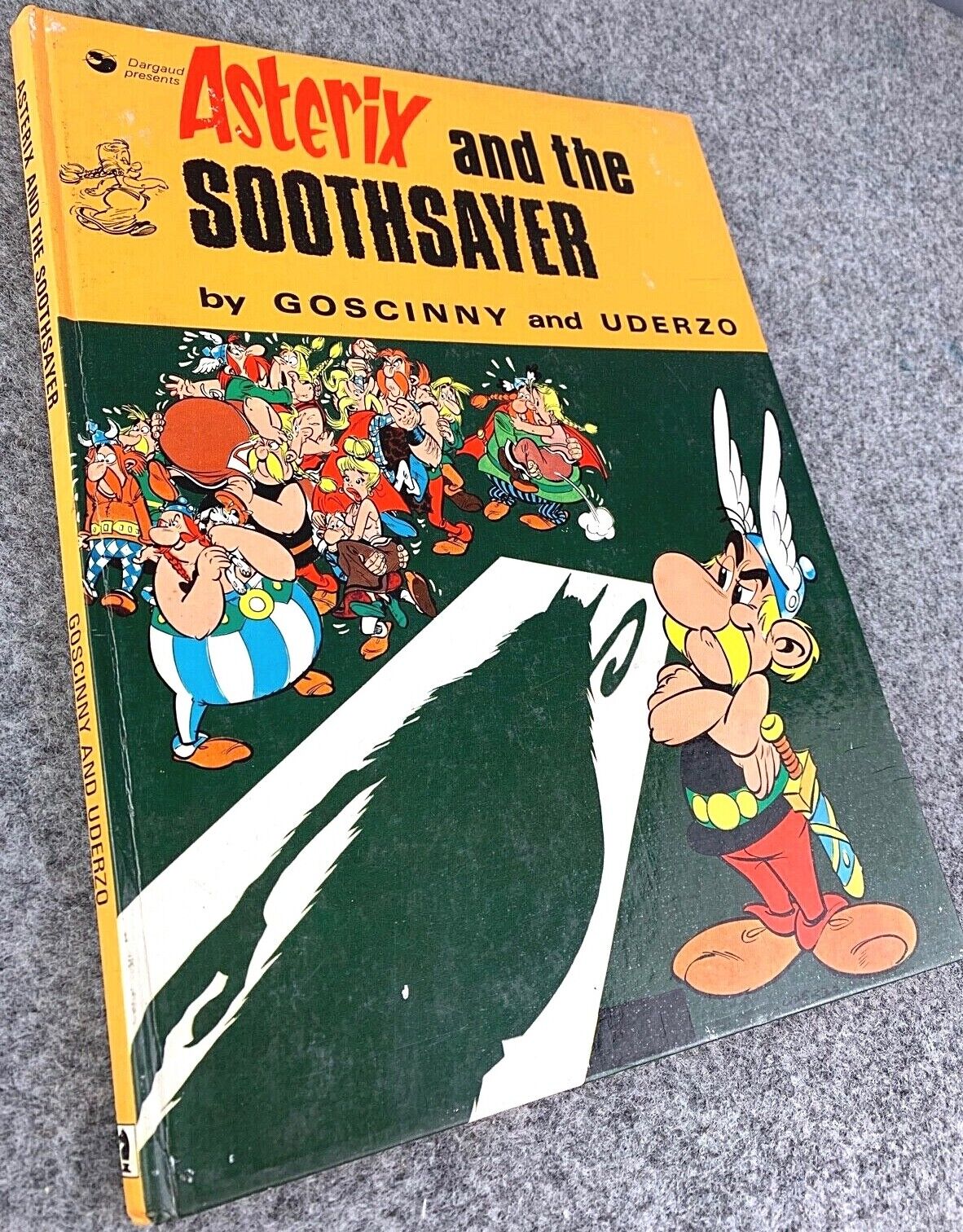Asterix & the Soothsayer - 1975 Brockhampton 1st UK Edition Hardback Book EO Uderzo