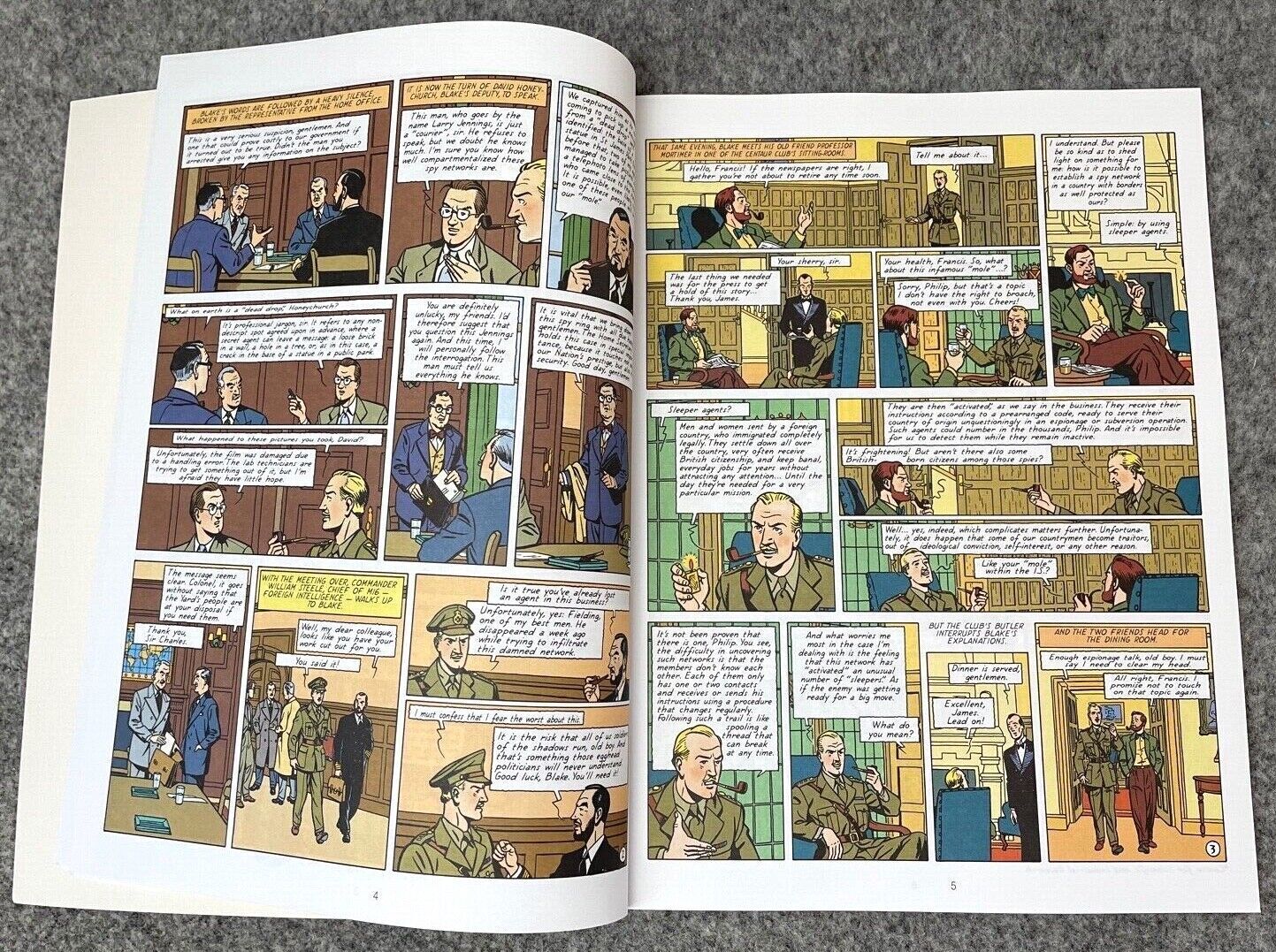 The Francis Blake Affair - Blake & Mortimer Comic Volume 4 - Cinebook UK Paperback Edition
