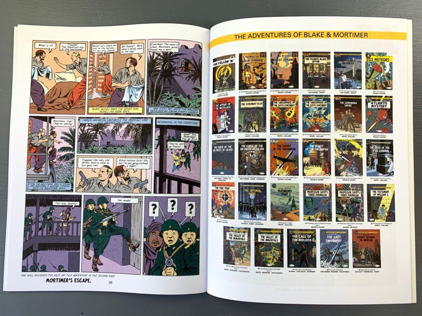 Secret of the Swordfish Part 1 - Blake & Mortimer Comic Volume 15 - Cinebook UK Paperback Edition