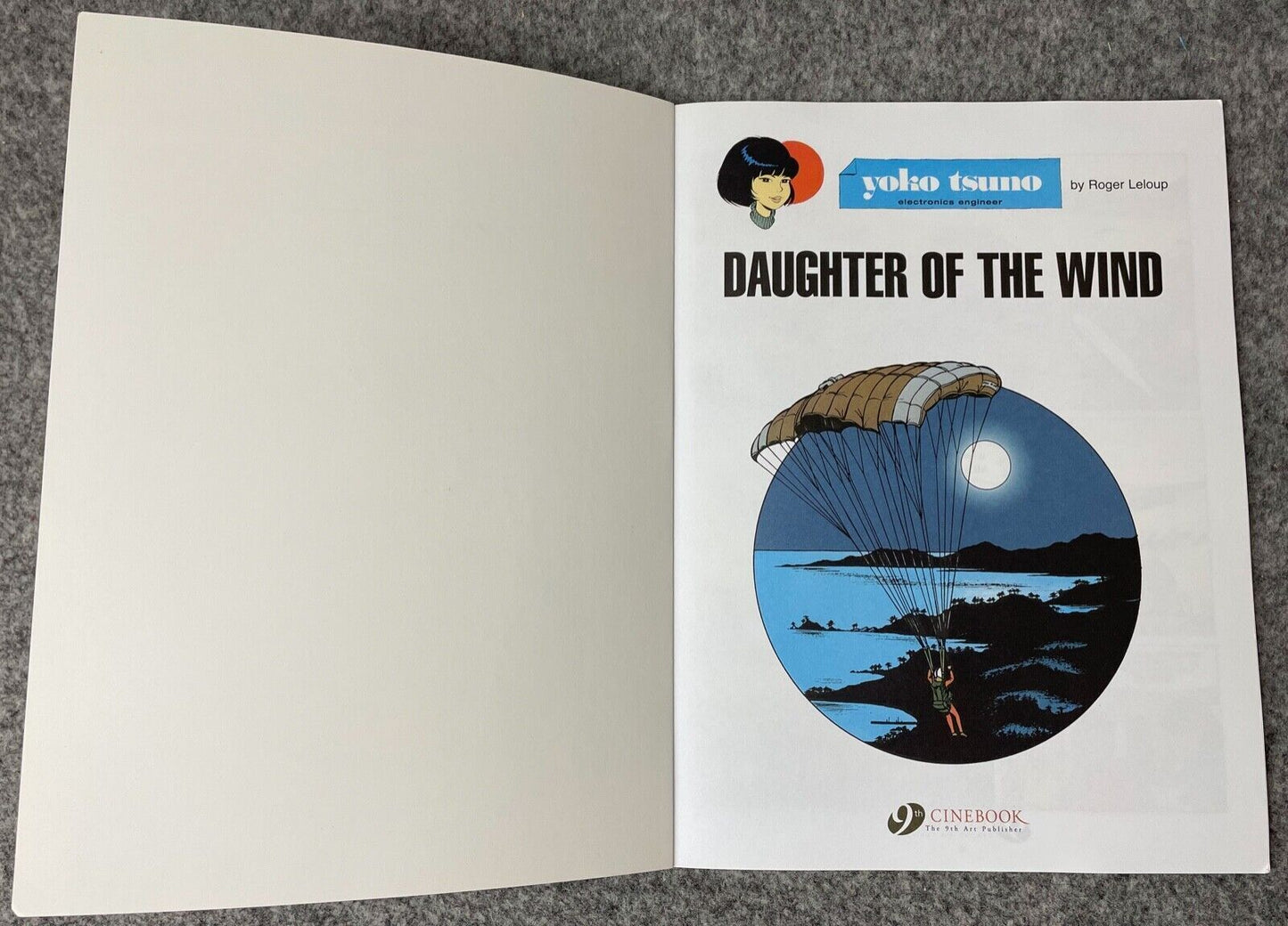 Yoko Tsuno Volume 4 - Daughter of the Wind Cinebook Paperback Comic Book by R. Leloup