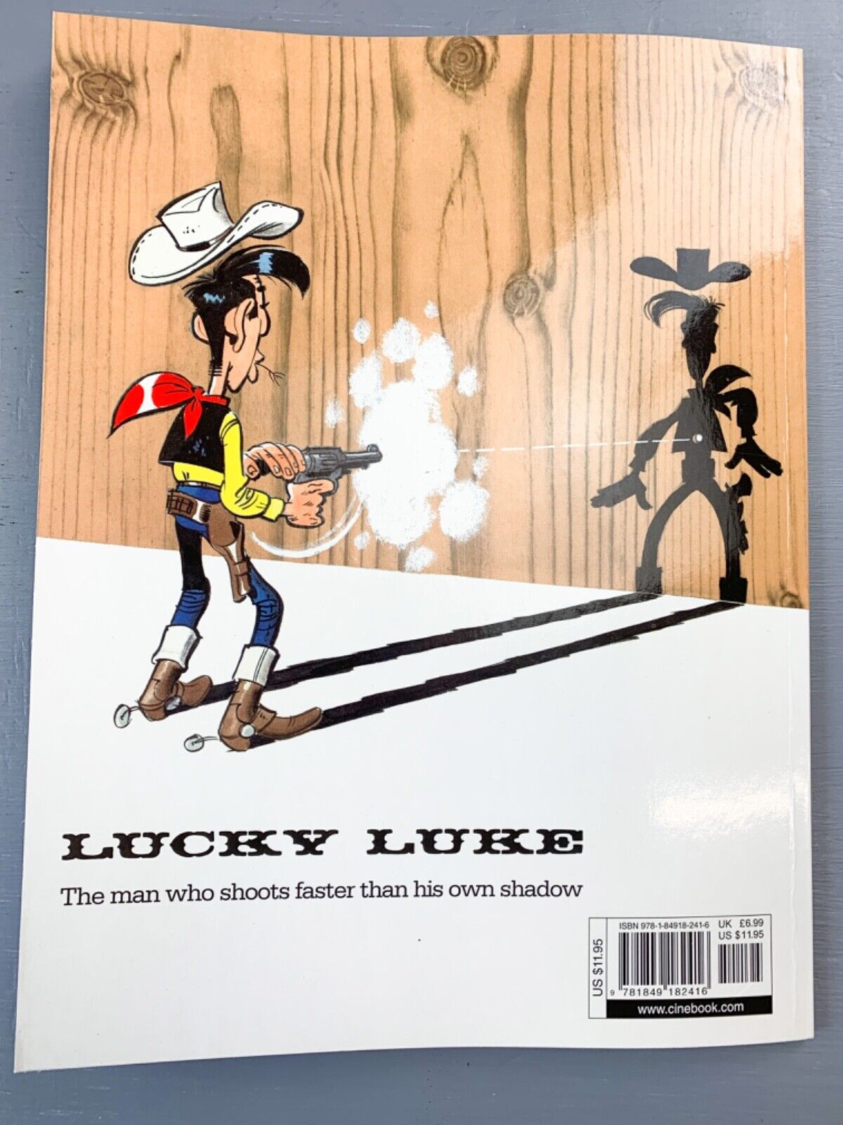 51 The Painter Lucky Luke Cinebook Paperback UK Comic Book