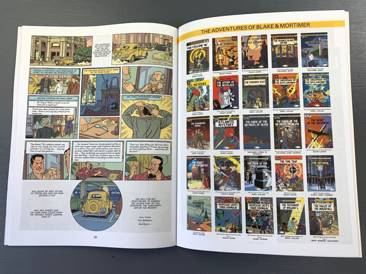 The Valley of Immortals Part 1 - Blake & Mortimer Comic Volume 25 - Cinebook UK Paperback Edition