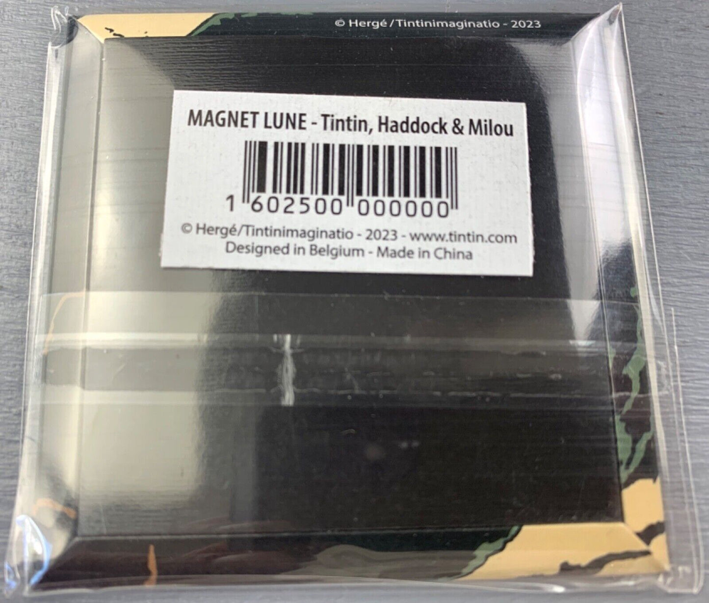 Explorers on the Moon - Moulinsart Tintin Scene Fridge Magnets 6.5cm