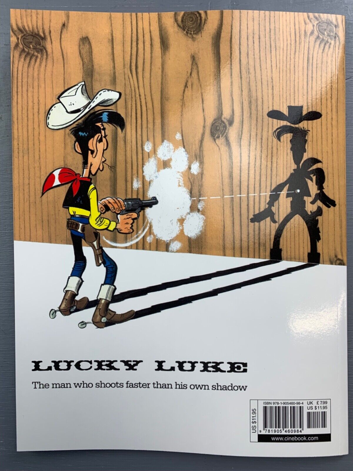 Lucky Luke Volume 18: The Escort - Cinebook Paperback UK Comic Book
