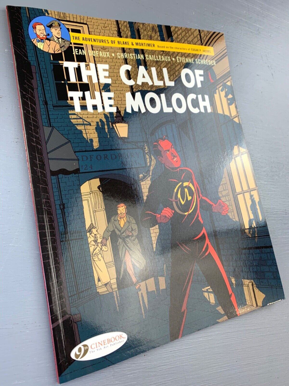 The Call of the Moloch - Blake & Mortimer Comic Volume 27 - Cinebook UK Paperback Edition