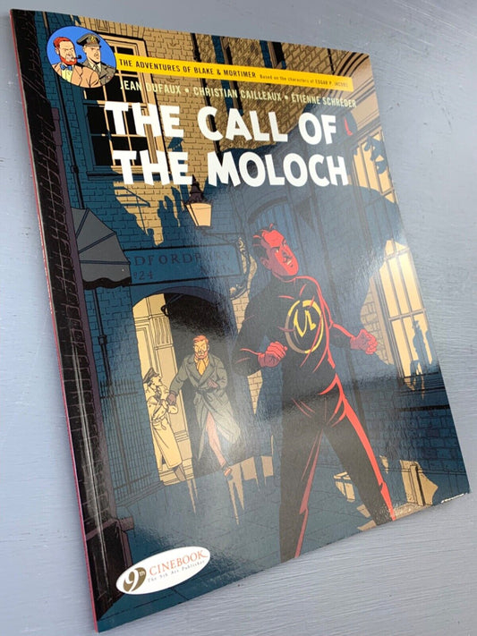 The Call of the Moloch - Blake & Mortimer Comic Volume 27 - Cinebook UK Paperback Edition