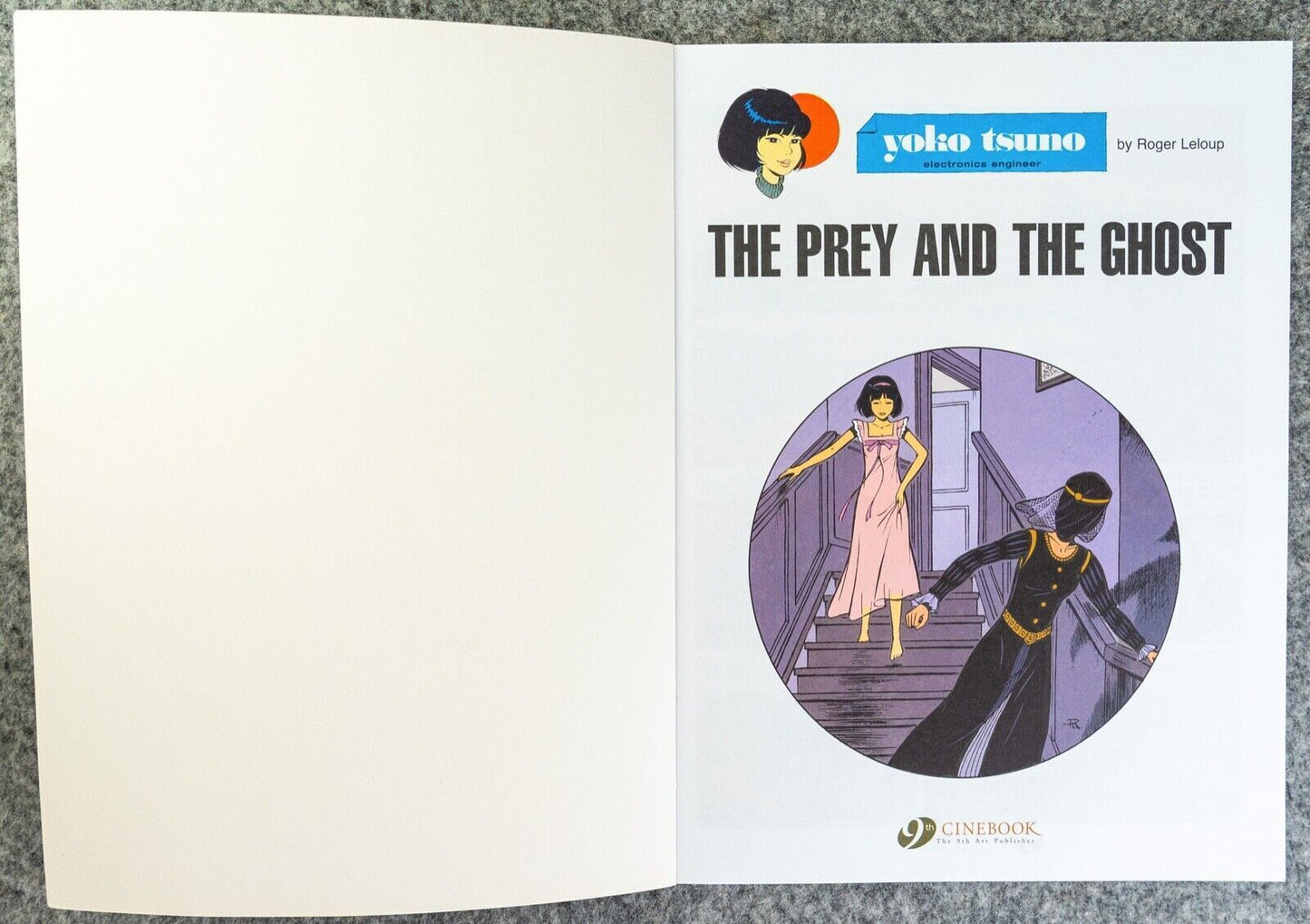 Yoko Tsuno Volume 3 - Prey and The Ghost Cinebook Paperback Comic Book by R. Leloup