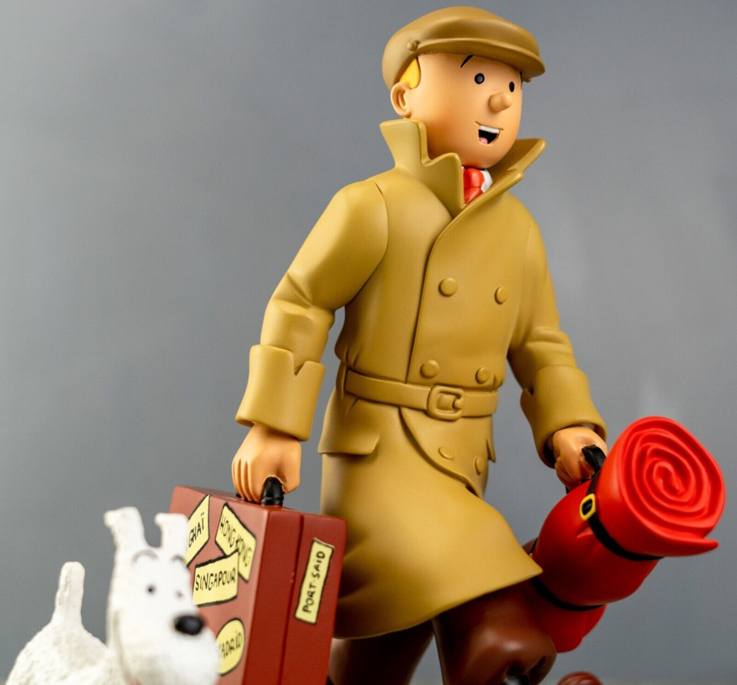 Tintin Homecoming: Statuette Herge/Petit Vingtieme 2022 22cm Resin model #45994