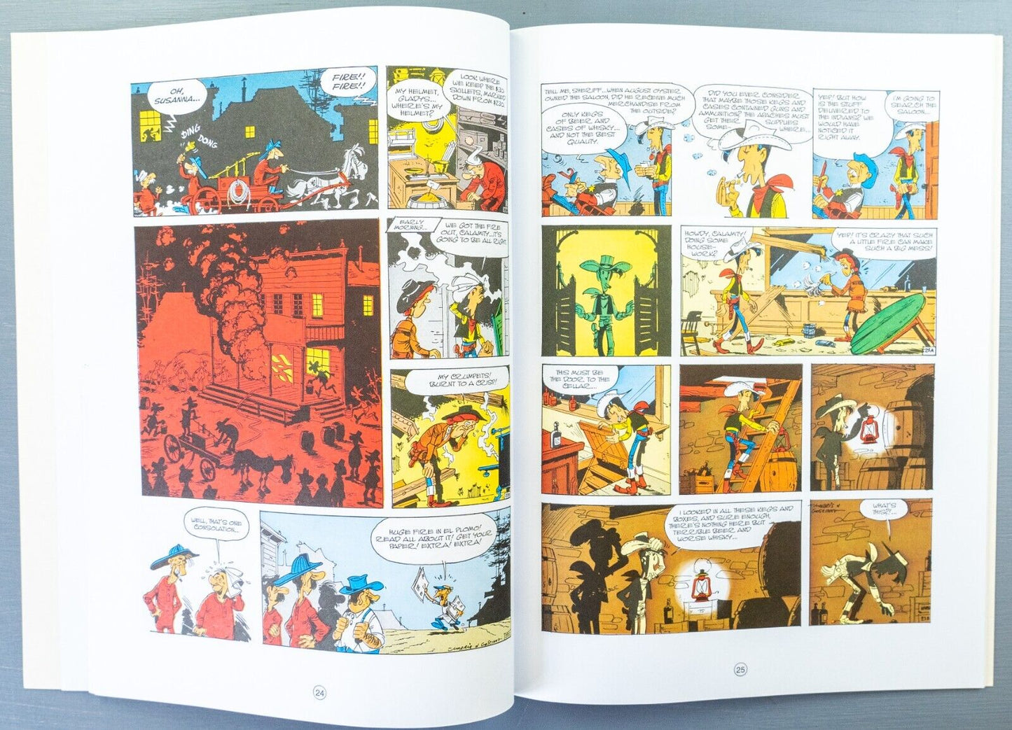 8 Calamity Jane Lucky Luke Cinebook Paperback UK Comic Book