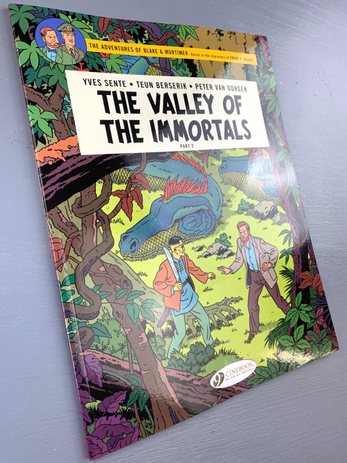 The Valley of Immortals Part 2 - Blake & Mortimer Comic Volume 26 - Cinebook UK Paperback Edition