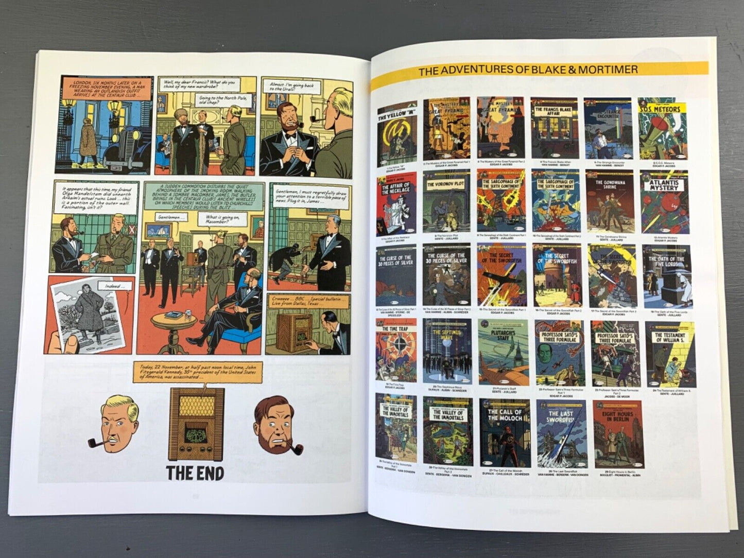 Blake and Mortimer: Set x29 Cinebook Paperback Collection UK Comic Books Lot