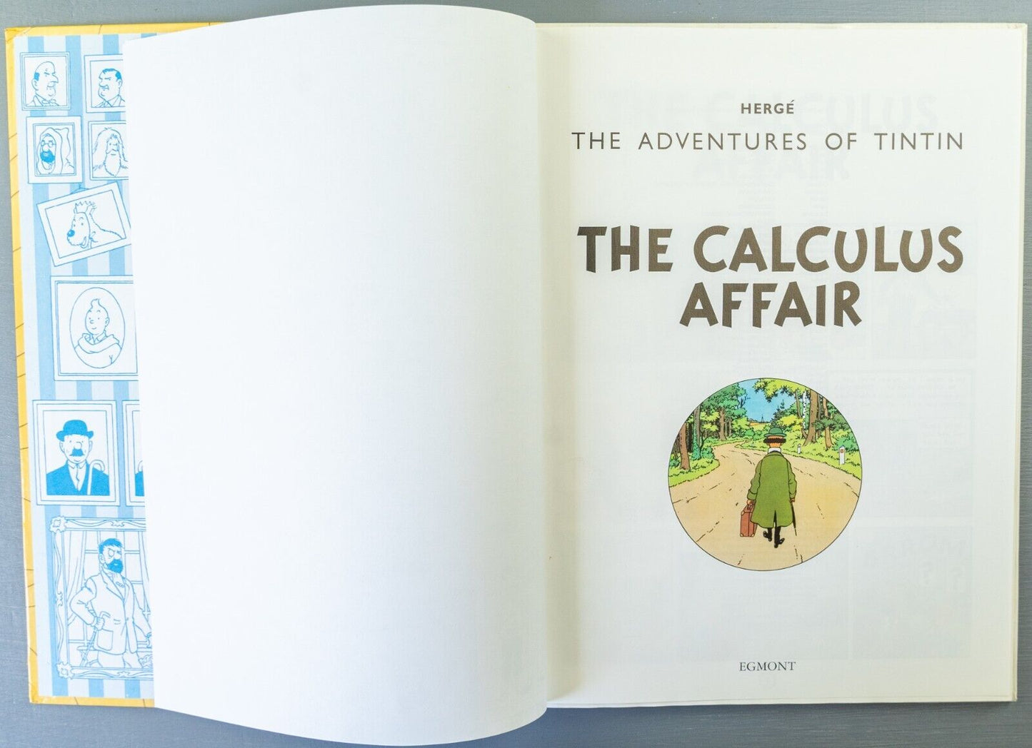 Tintin The Calculus Affair: Egmont 2000s Hardback Book UK Edition