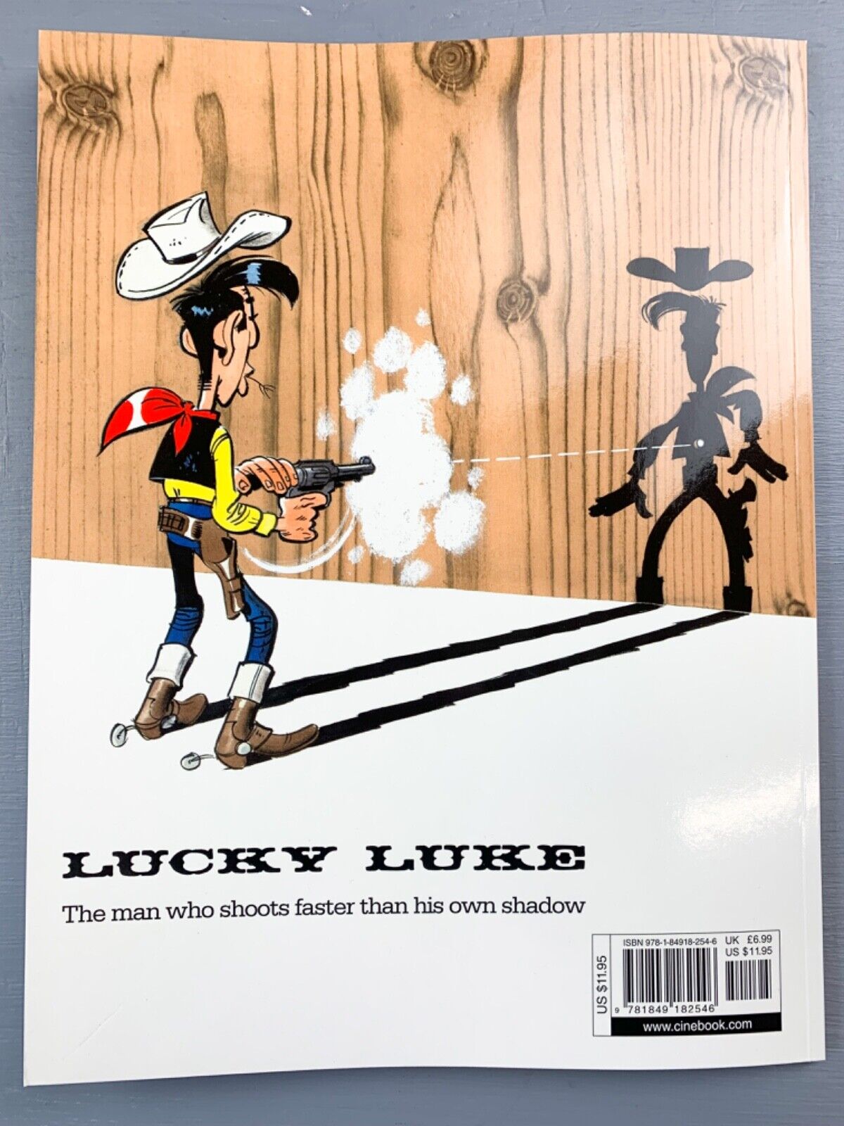 53 Nitroglycerin Lucky Luke Cinebook Paperback UK Comic Book