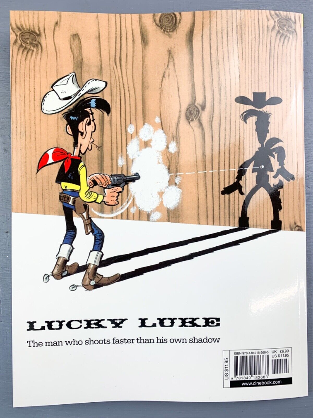 55 Arizona Lucky Luke Cinebook Paperback UK Comic Book