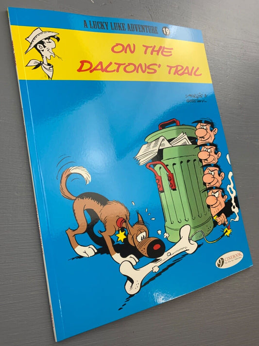 19 On the Daltons’ Trail Lucky Luke Cinebook Paperback UK Comic Book
