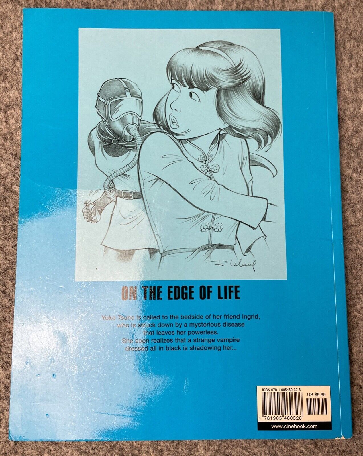 Yoko Tsuno Volume 1 - On the Edge of Life Cinebook Paperback Comic Book by R. Leloup