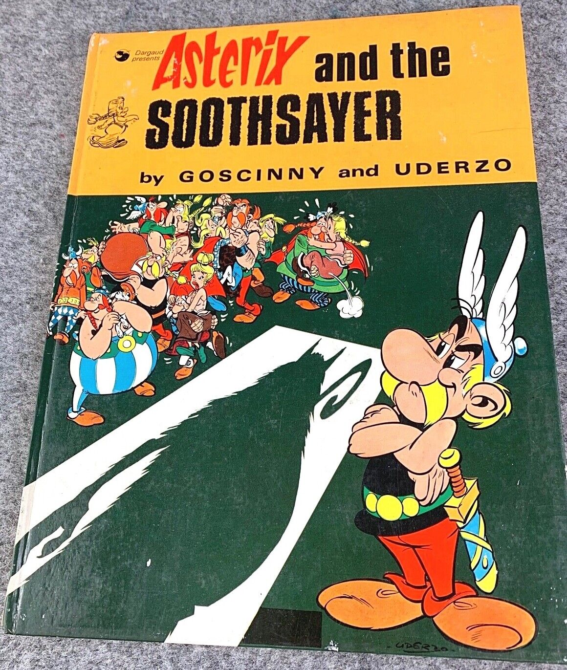Asterix & the Soothsayer - 1975 Brockhampton 1st UK Edition Hardback Book EO Uderzo