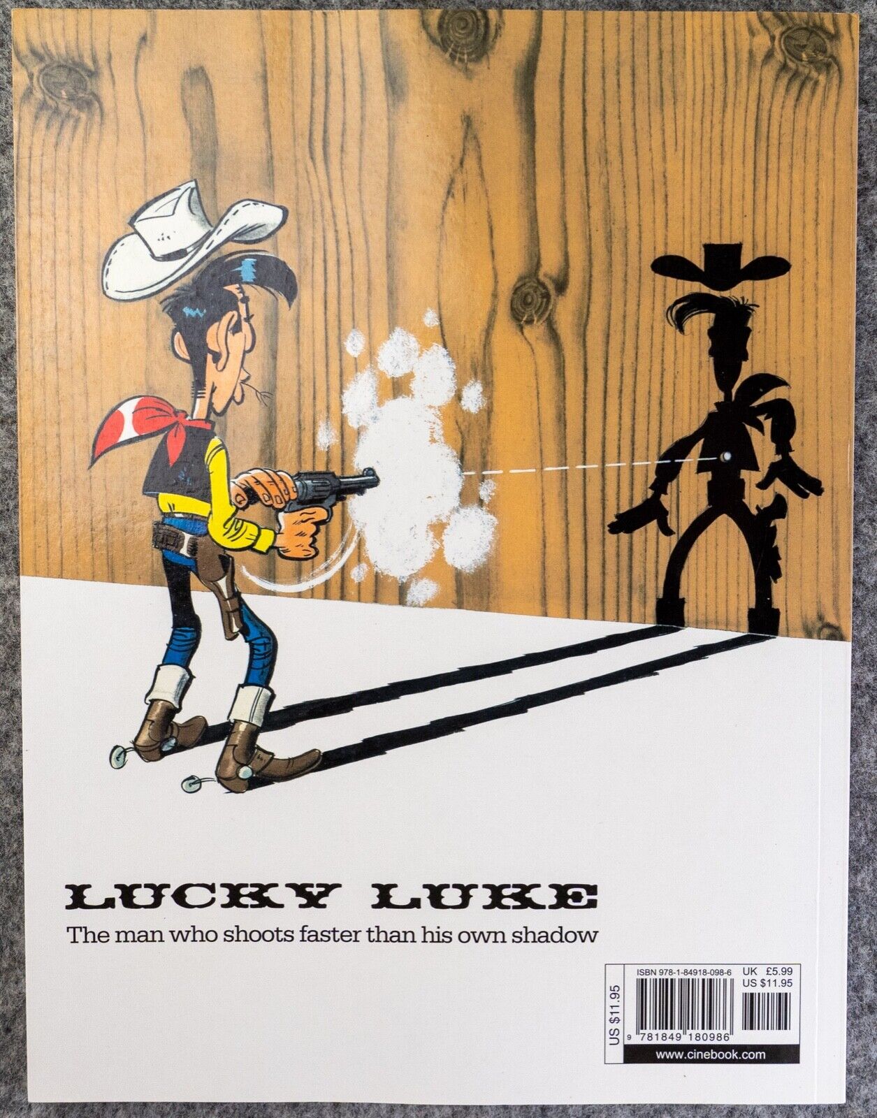 Lucky Luke Volume 31: Lucky Luke Vs The Pinkertons - Cinebook Paperback UK Comic Book