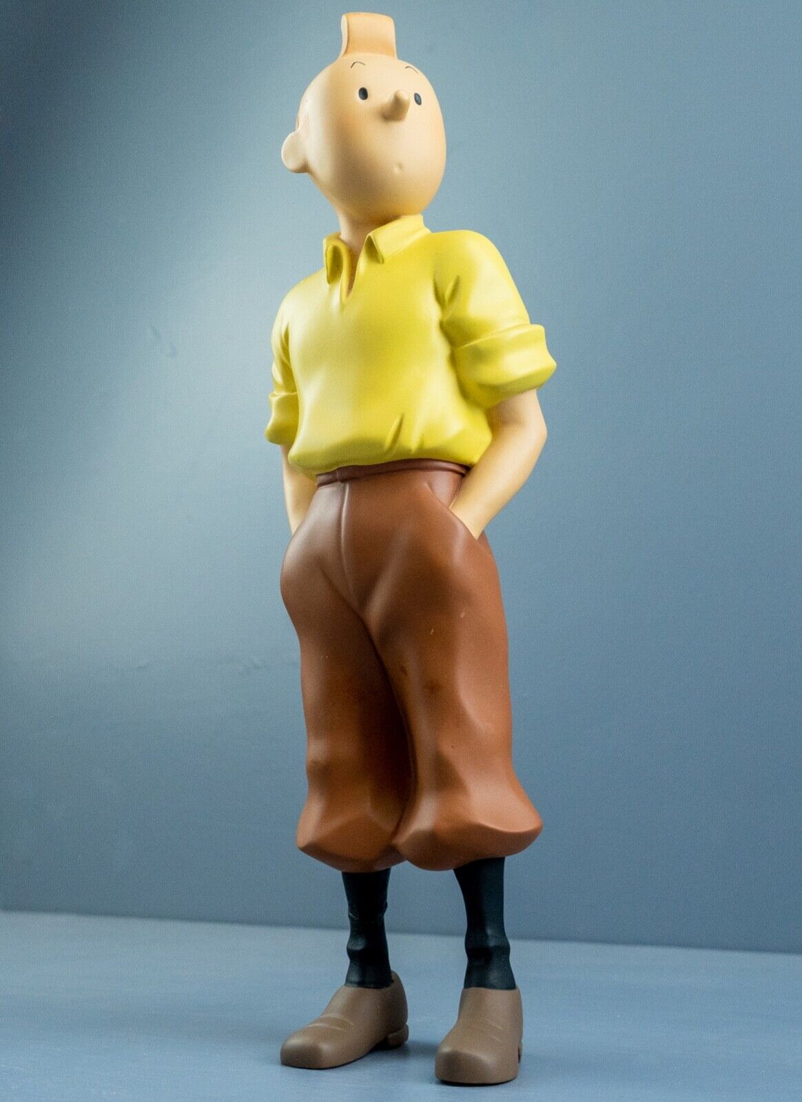 Statuette Moulinsart 45914 Tintin & Snowy in America Rare 30cm Resin Model