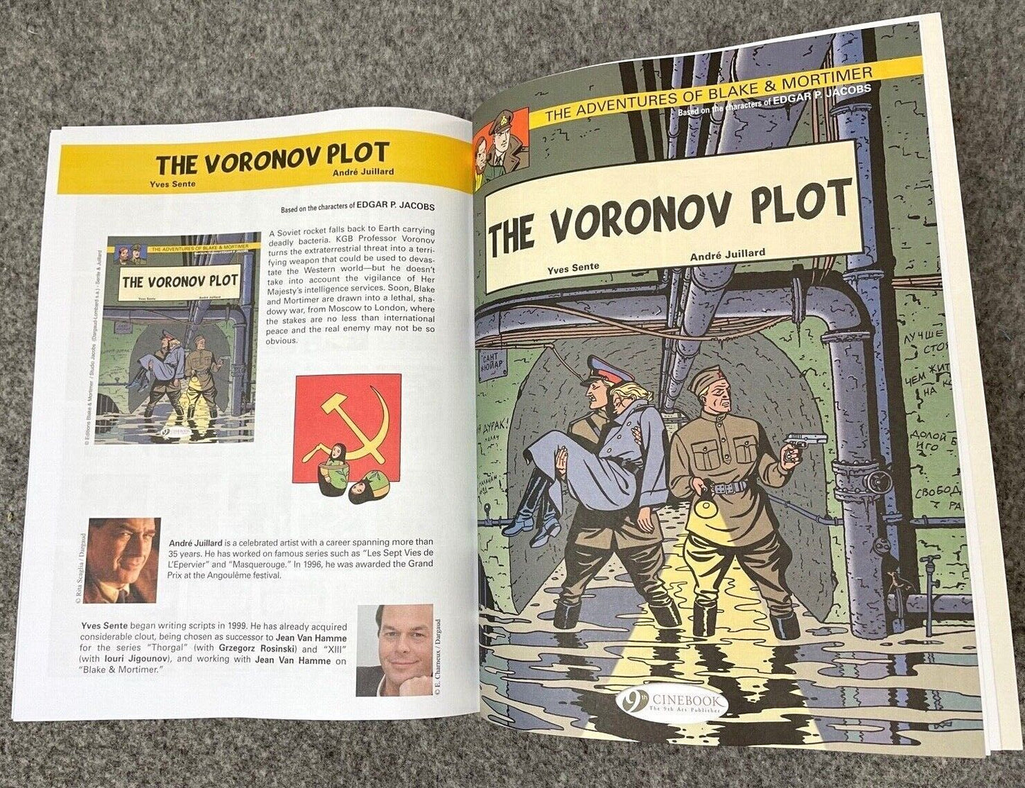 The Affair of the Necklace - Blake & Mortimer Comic Volume 7 - Cinebook UK Paperback Edition