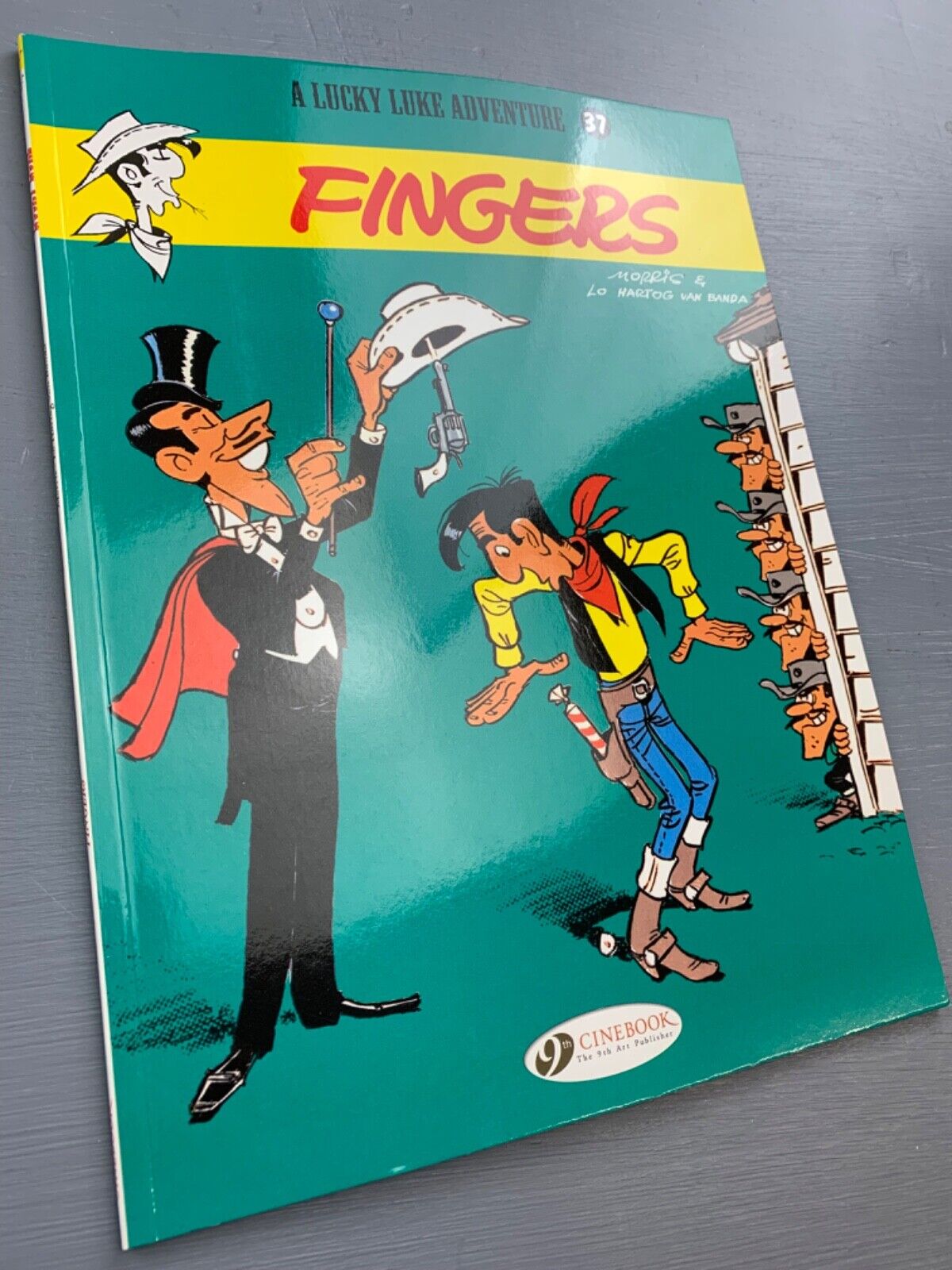 Lucky Luke Volume 37: Fingers - Cinebook Paperback UK Comic Book