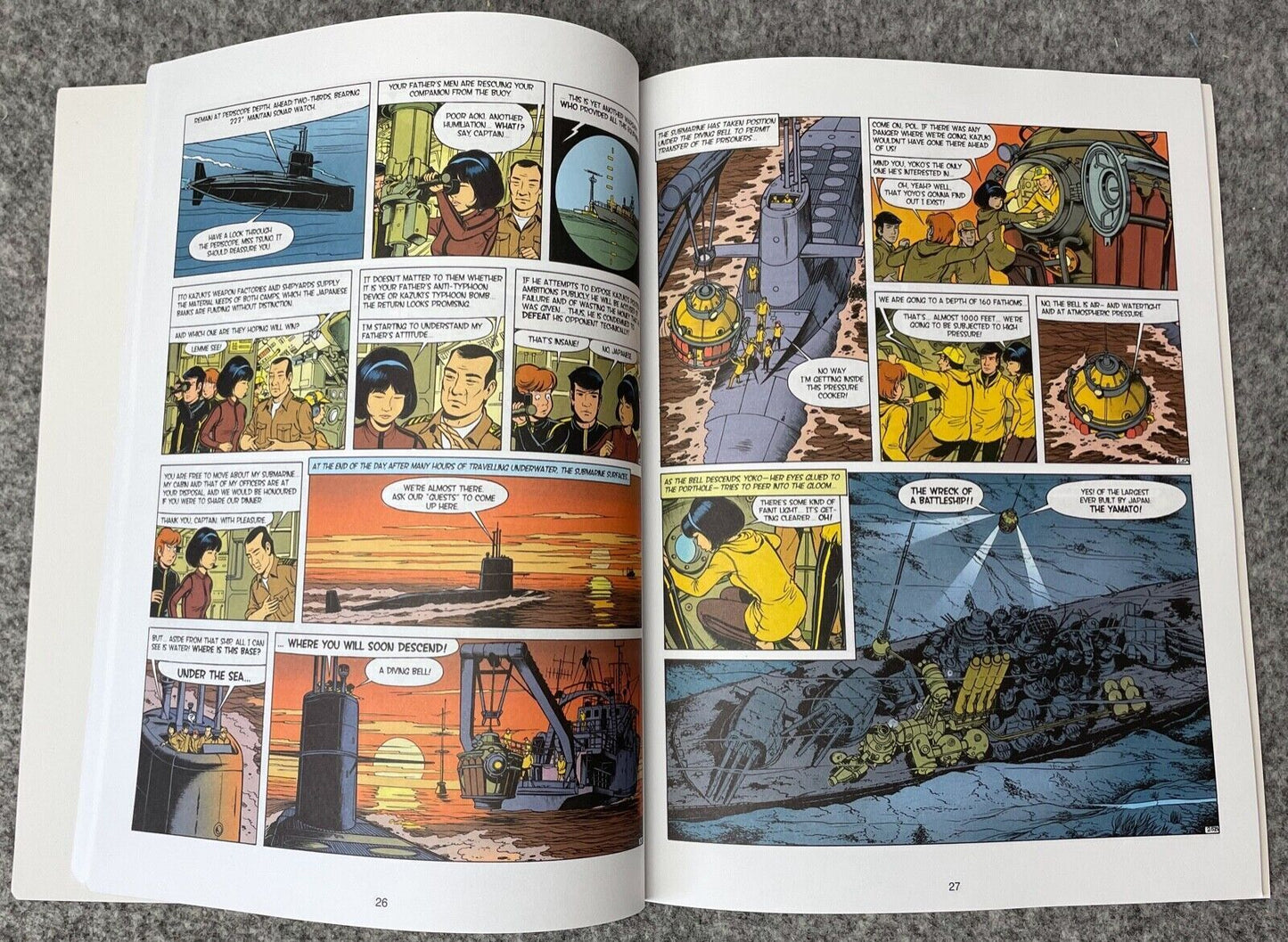 Yoko Tsuno Volume 4 - Daughter of the Wind Cinebook Paperback Comic Book by R. Leloup