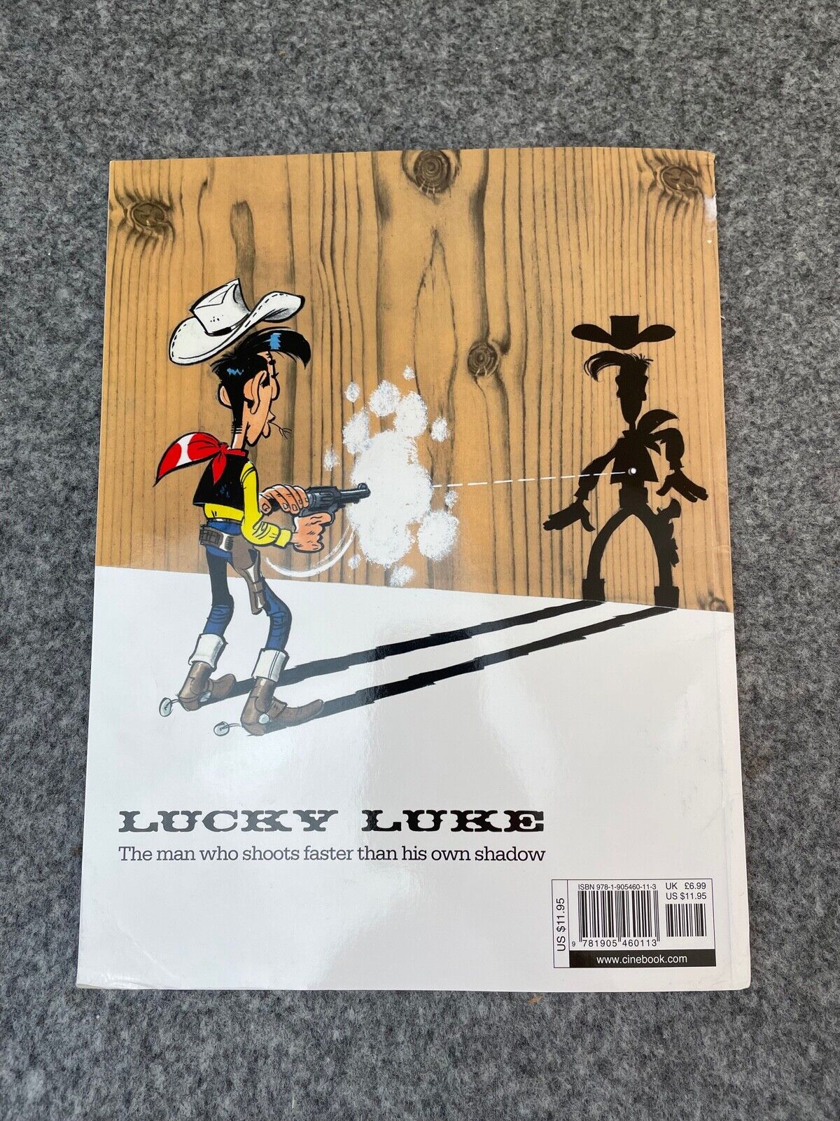 Lucky Luke Volume 1: Billy the Kid - Cinebook Paperback UK Comic Book