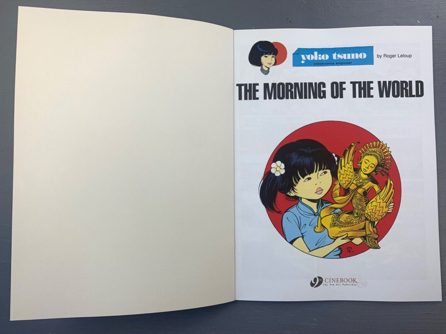 Yoko Tsuno Volume 6 - The Morning of the World Cinebook Paperback Comic Book by R. Leloup