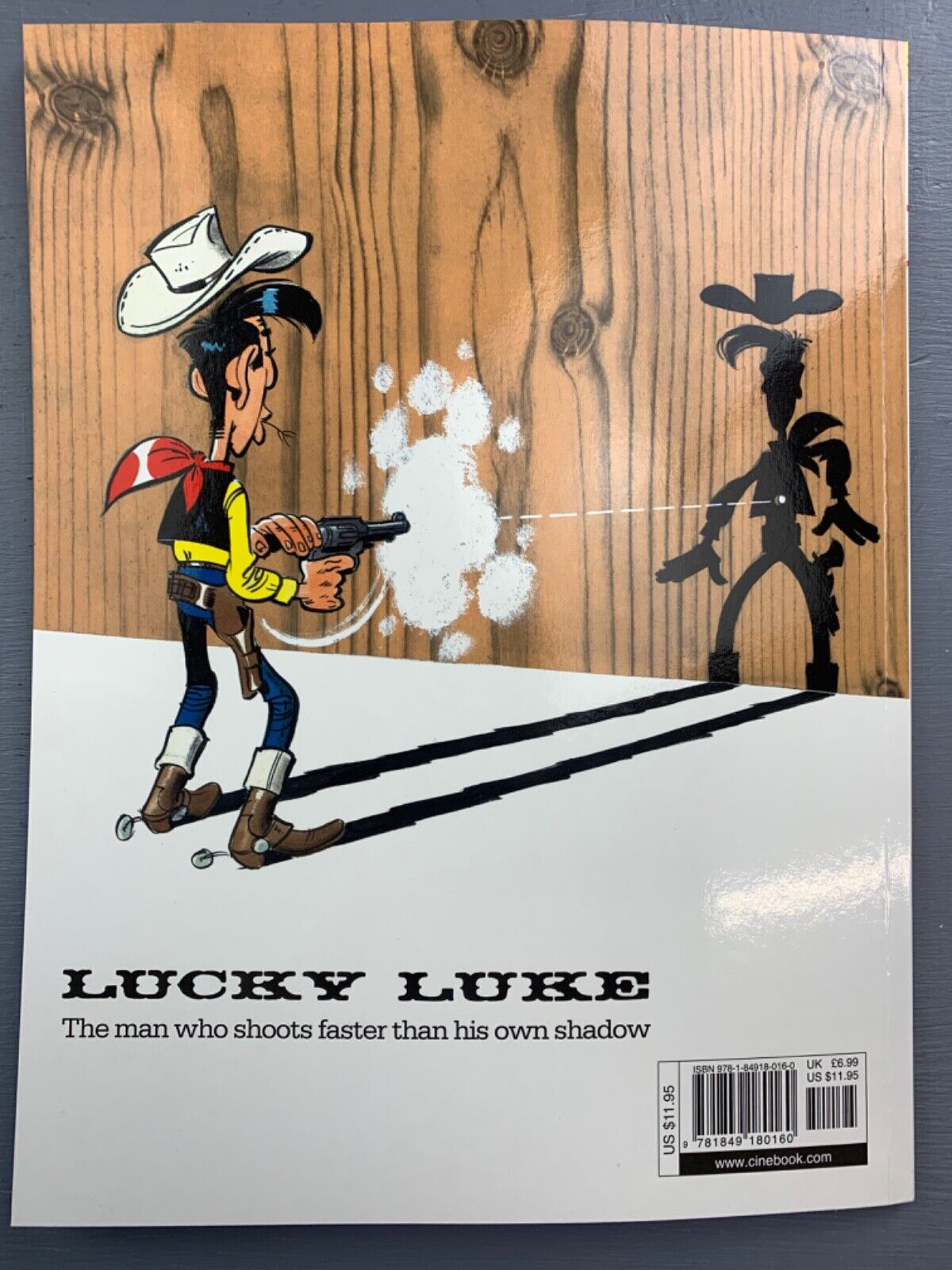 21 The 20th Cavalry Lucky Luke Cinebook Paperback UK Comic Book