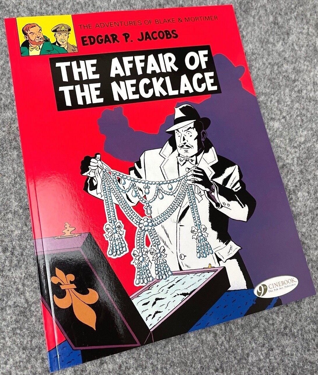 The Affair of the Necklace - Blake & Mortimer Comic Volume 7 - Cinebook UK Paperback Edition
