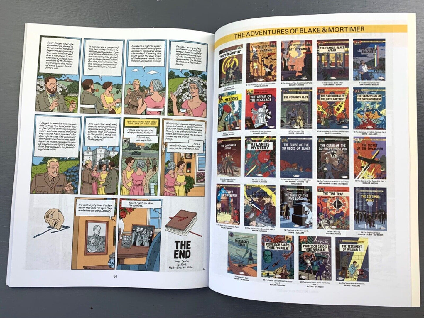 Testament of William S. - Blake & Mortimer Comic Volume 24 - Cinebook UK Paperback Edition