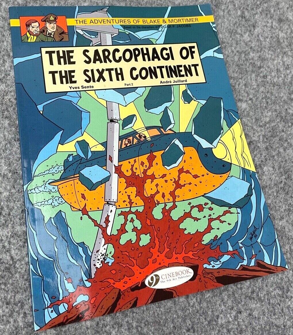 Sarcophagi of the 6th Continent Part 2 - Blake & Mortimer Comic Volume 10 - Cinebook UK Paperback Edition