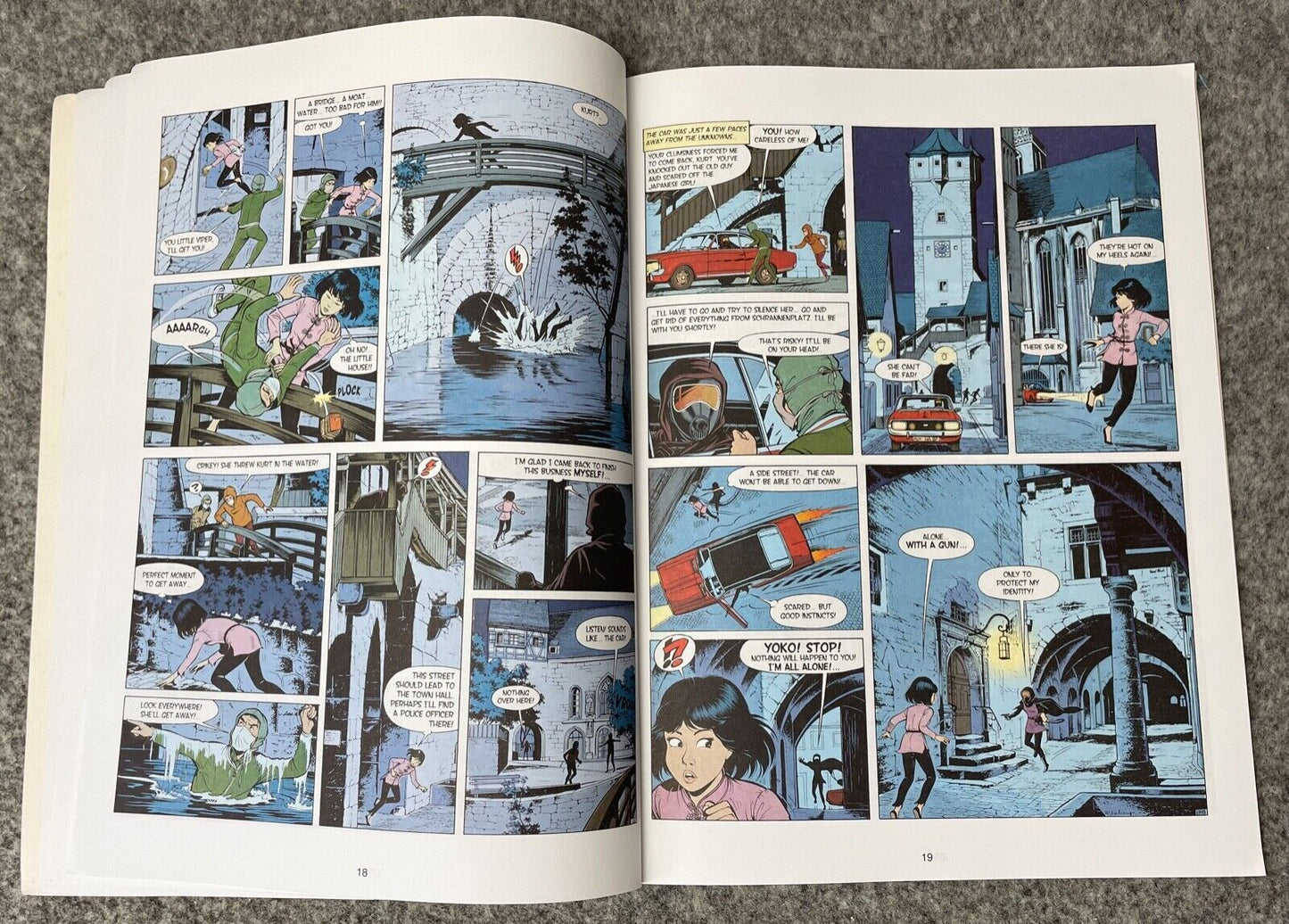 Yoko Tsuno Volume 1 - On the Edge of Life Cinebook Paperback Comic Book by R. Leloup