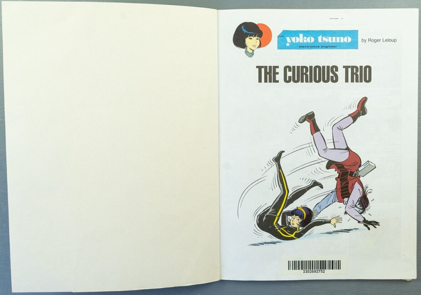 Yoko Tsuno Volume 7 - The Curious Trio Cinebook Paperback Comic Book by R. Leloup