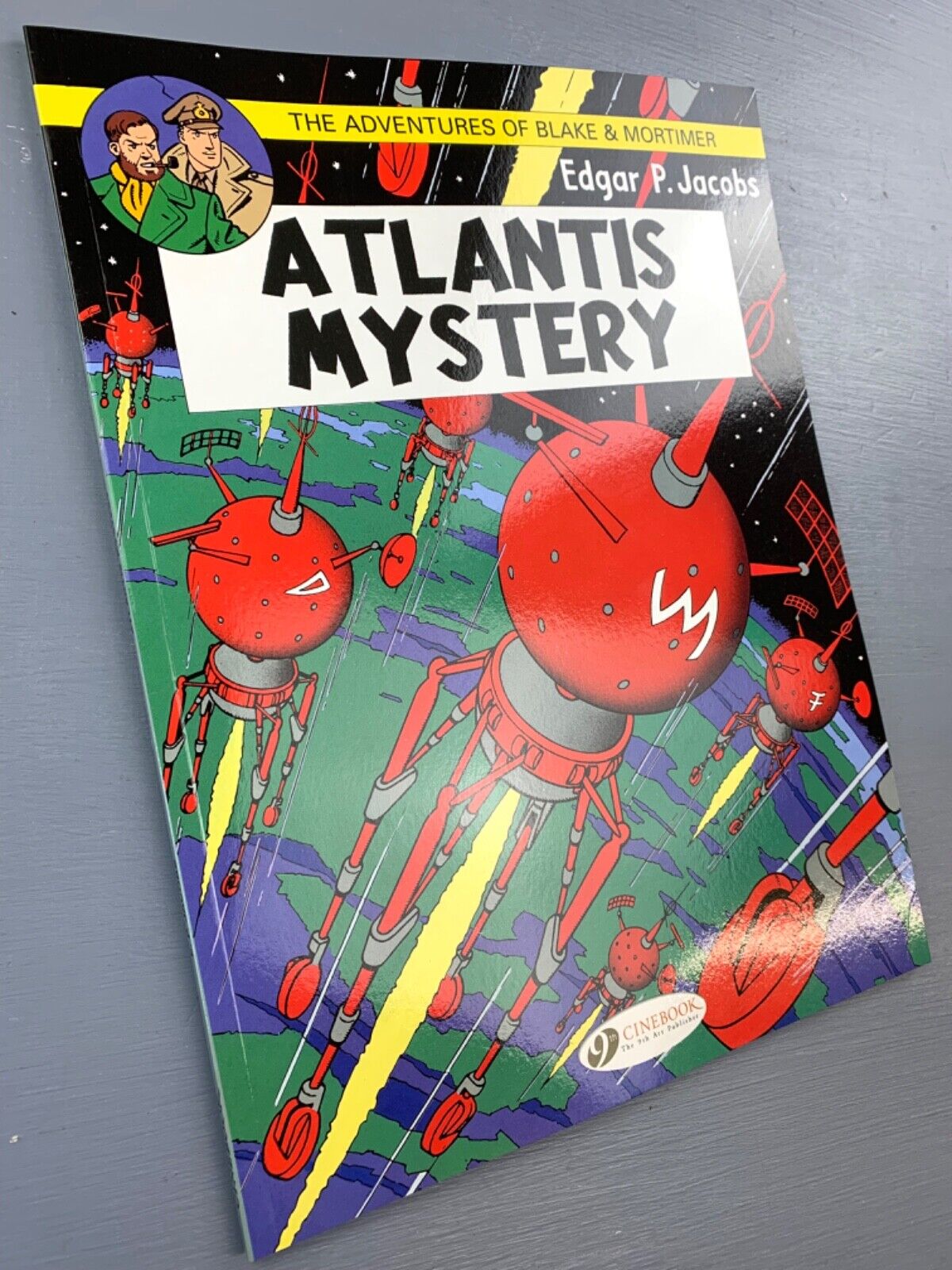 The Atlantis Mystery - Blake & Mortimer Comic Volume 12 - Cinebook UK Paperback Edition