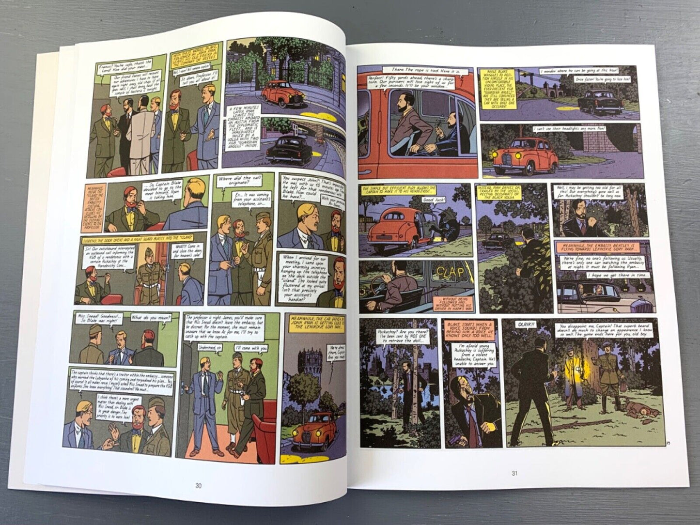 The Voronov Plot - Blake & Mortimer Comic Volume 8 - Cinebook UK Paperback Edition