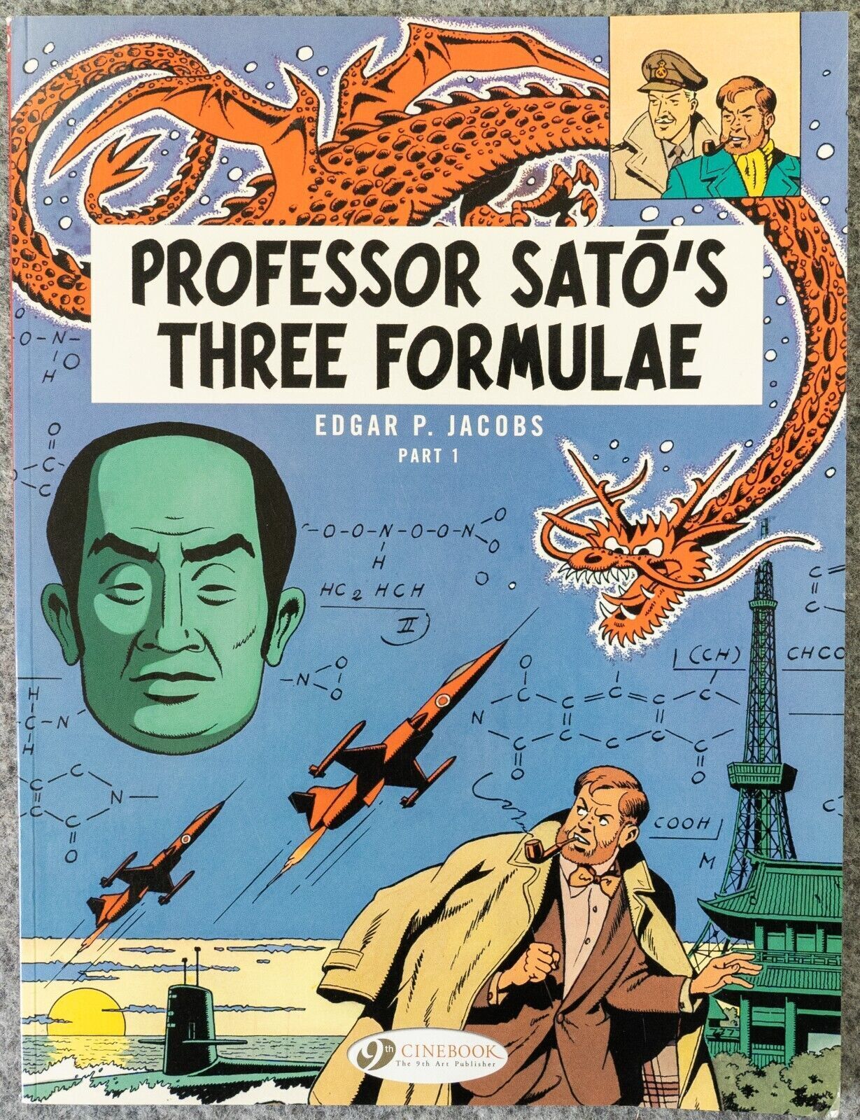 Professors Sato’s Three Formulae Part 1 - Blake & Mortimer Comic Volume 22 - Cinebook UK Paperback Edition