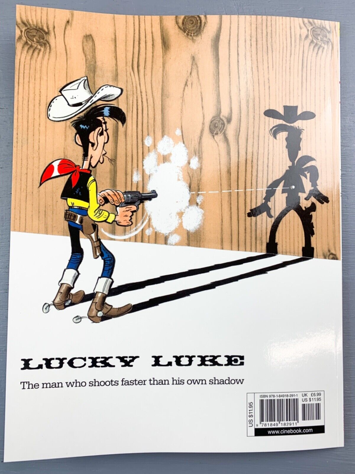 Lucky Luke Volume 57: Legends of the West - Cinebook Paperback UK Comic Book